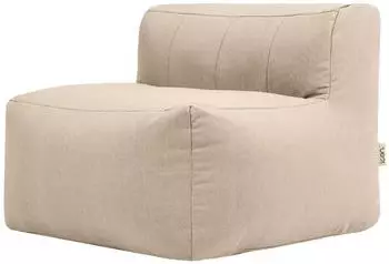 Icon Zen Modularer Sitzsack-Sessel, Olefin, Beige, 95x68x100cm (ZEN)