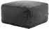Icon Amara Pouf aus Cord, quadratisch, anthrazit (ICOFSTJC062)