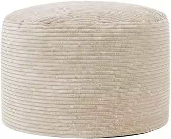 Icon Milano Pouf XL, Cord, beige (ICOFSTRNDJC084)