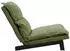 ML-Design Bodensessel mit verstellbarer Rückenlehne 90-180°, Leinen, grün (490017044)