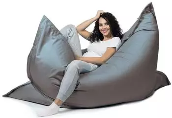 sunnypillow XXL Sitzsack Indoor & Outdoor 380L, 180x145cm, anthrazit
