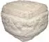 Kayoom Bohist 125 Pouf, Baumwolle, natural, 50x45x50cm