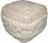 Kayoom Bohist 125 Pouf, Baumwolle, natural, 50x45x50cm