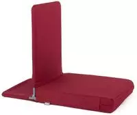bodhi MANDIR Bodenstuhl XL KLAPPBAR, weinrot 1 St