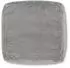 Icon Amara Pouf Cord, hellgrau, quadratisch 42x24x42cm (ICOFSTJC022)