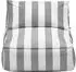 Blomus STAY Lounger Chair, grau/weiß gestreift (62352)