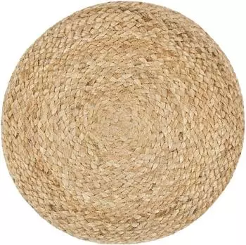 vidaXL Sitzpuff handgefertigt, Jute, braun, 40x45cm (248072)