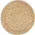 vidaXL Sitzpuff handgefertigt, Jute, braun, 40x45cm (248072)
