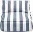 Blomus STAY Lounger Chair blau/weiß gestreift, 95x75cm (62353)