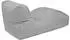 Outbag Wave Plus Outdoor-Sitzsack, Polyester, cool-grey, 125x70x65cm