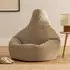 Icon Dalton Sitzsack Sessel Cord, beige, 2er-Set (Dalton)