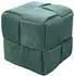 byLIVING Pouf Urban Cord dunkelgrün, 40x40x40cm (95765547-0)