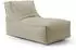 mokebo Der Sundowner Sitzsack für Indoor & Outdoor, beige, 60x65x95cm