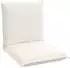 vidaXL Bodensessel, Schafstoff, creme, 54x64x59cm (42028113)