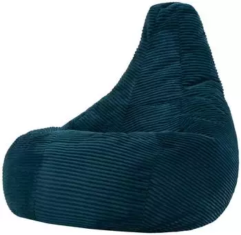 Icon Dalton XXL Sitzsack Cord, blaugr&uuml;n