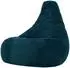 Icon Dalton XXL Sitzsack Cord, blaugrün