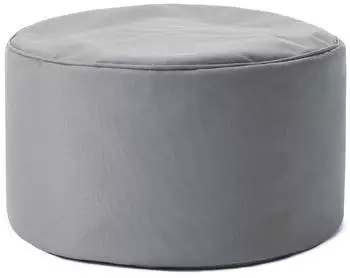 Lumaland Sitzsack-Pouf Hocker indoor & outdoor grau (LL-20848-009)