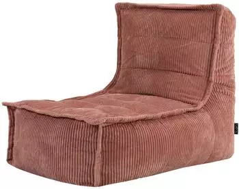 Icon Dolce Sitzsack-Liege Cord, rosa, L-Form, 280L (ICOSCANJC038)