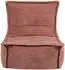 Icon Dolce Sitzsack-Liege Cord, rosa, L-Form, 280L (ICOSCANJC038)
