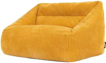 Icon Cecilia Jumbo Cord Sitzsack Sofa, ocker, Kinder (ICOKSOFAJC017)