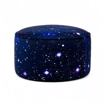 Lumaland Pouf Hocker rund, mehrfarbig, &oslash;45cm (30326)