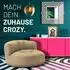 Lumaland Sitzsack Lounge 320L mit Rückenlehne, beige, indoor & outdoor (LL-20950-013)