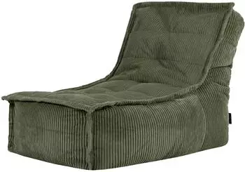 Icon Dolce Sitzsack-Liege Cord, salbeigrün, 280L (Dolce)