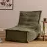 Icon Dolce Sitzsack-Liege Cord, salbeigrün, 280L (Dolce)