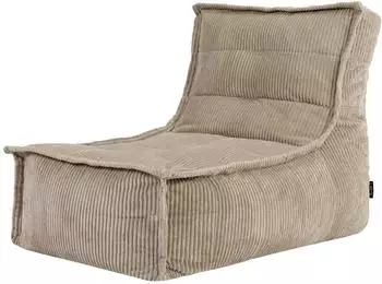 Icon Dolce Sitzsack-Liege Cord hellbraun 280L (ICOSCANJC084)