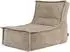 Icon Dolce Sitzsack-Liege Cord hellbraun 280L (ICOSCANJC084)