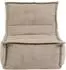 Icon Dolce Sitzsack-Liege Cord hellbraun 280L (ICOSCANJC084)