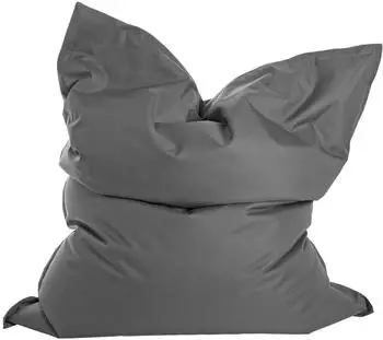 mokebo Der Gro&szlig;e Sitzsack XXL outdoor, anthrazit, 130x170cm (Oeko-Tex)