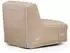 hjh Living Sitzolo Air aufblasbarer Sitzsack, outdoor, beige, inkl. Fußpumpe