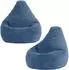 Icon Dalton Kindersitzsack Cord, denimblau, 2er-Pack (Dalton)