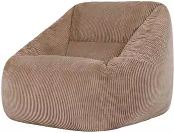 Icon Natalia Sitzsack Sessel Cord, mokka, 340L (ICOARMJC043)