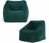 Icon Natalia Kindersitzsack Cord, blaugrün, 100L (800001018198)