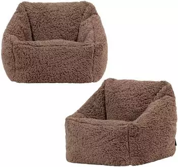 Icon Sitzsack "Teddybär" flauschig, Kinder, 100L (800001223528)