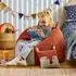 Icon Freddie Fuchs Cord Kindersitzsack mit Füllung, orange