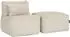 Icon Noa modulares Sitzsack-Sofa Cord, 2-tlg. (800001405078)