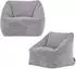 Icon Natalia Kindersitzsack aus Cord, 100L, grau (800000985186)