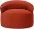 Icon Orb Sessel Matt Velvet, Terracotta