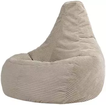 Icon Dalton XXL Sitzsack Cord, beige (270L)