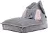 Icon Ellie Elefant Kinder-Sitzsack Cord, grau (Ellie)