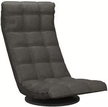 vidaXL Bodenstuhl, drehbar, Stoff, rosa (336575)