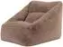 Icon Natalia Sitzsack Sessel Kunstfell, mokka, 340L (97x73x84cm)