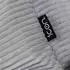 Icon Natalia Kindersitzsack mit Hocker, Cord, grau, 100L (Natalia)