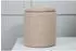 Livetastic Limpen Pouf mit Aufbewahrung, Teddystoff, beige, Ø32cm (002615026602)