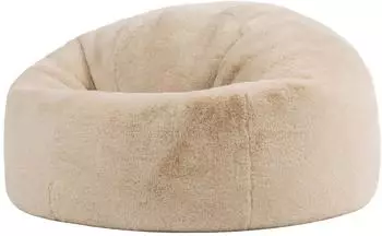 Icon Kingston Sitzsack Kunstfell, beige (ICODOMRFF003)