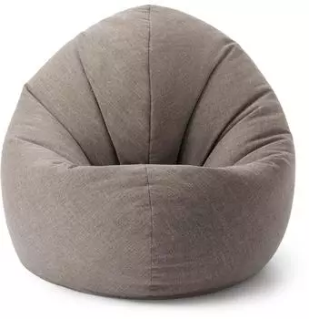 Lumaland Interior Line Sitzsack 300L, Leinenlook, hellgrau (LL-20948-001)