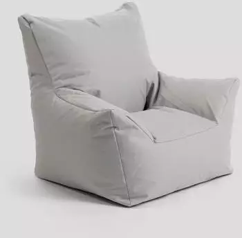 mokebo Kinder-Sitzsack "Der Gartenzwerg" outdoor, grau (800000843981)
